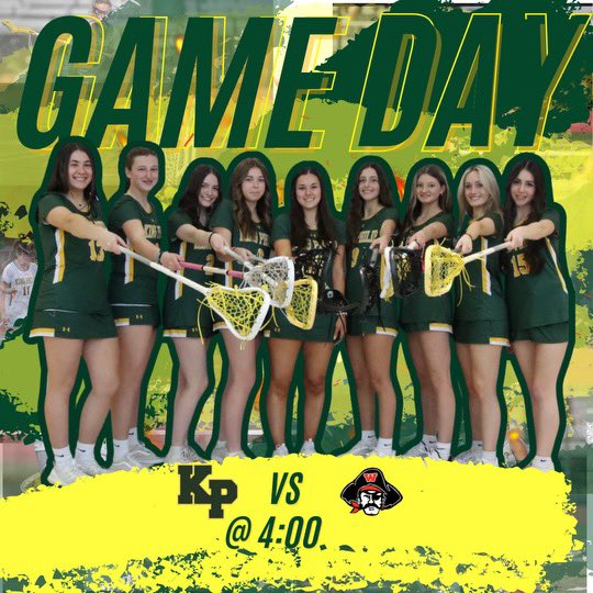 Playoff Game today at Wellesley! Let’s Go KP!!