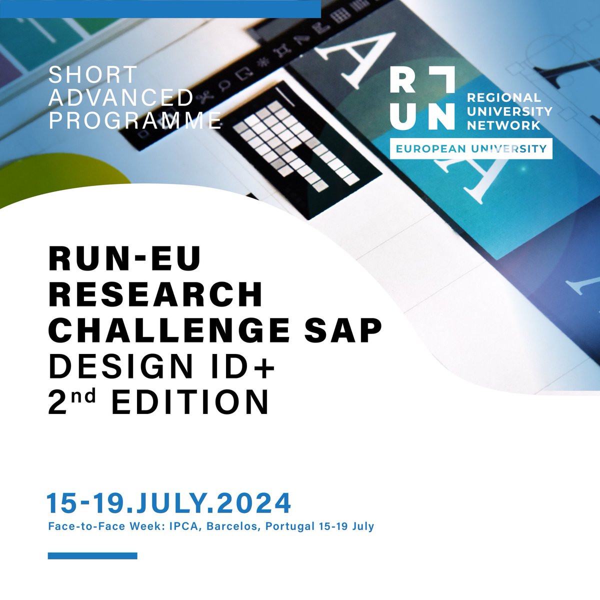 🎓 Calling all students! SAP RESEARCH CHALLENGE IN DESIGN ID+ – 2nd edition 15 – 19 July 2024 📌 IPCA, Barcelos, Portugal +INFO: bit.ly/SAP_Research_D… #run_eu #run_eu_sap