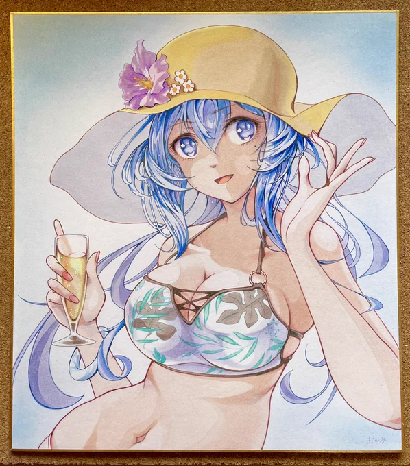 #このタグを見た人は黙って飲み物を持ったキャラを貼る 