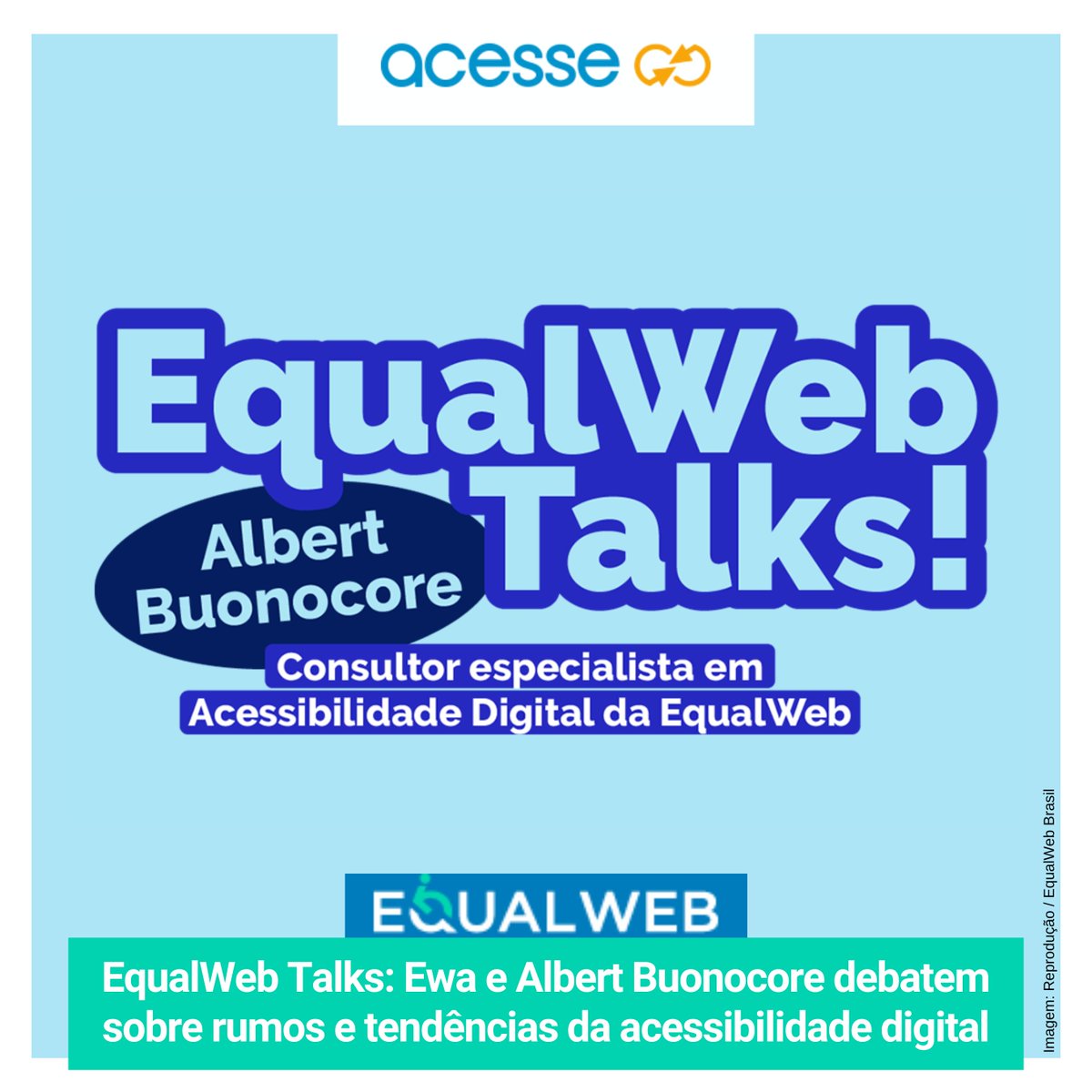 portalacesse's tweet image. Hoje é dia de coluna da EqualWeb Brasil no: portalacesse.com.br/equalweb-talks…

Confira! 
#descriçãodaimagem #pratodosverem #equalweb #tecnologia #acessibilidadedigital