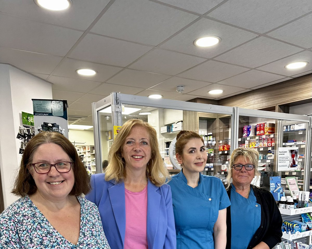 A pleasure to meet with the staff of Everetts Pharmacy in West End. Two big pharmacies closed in Eastleigh in the past year. It’s vital independent pharmacies are supported and properly funded.