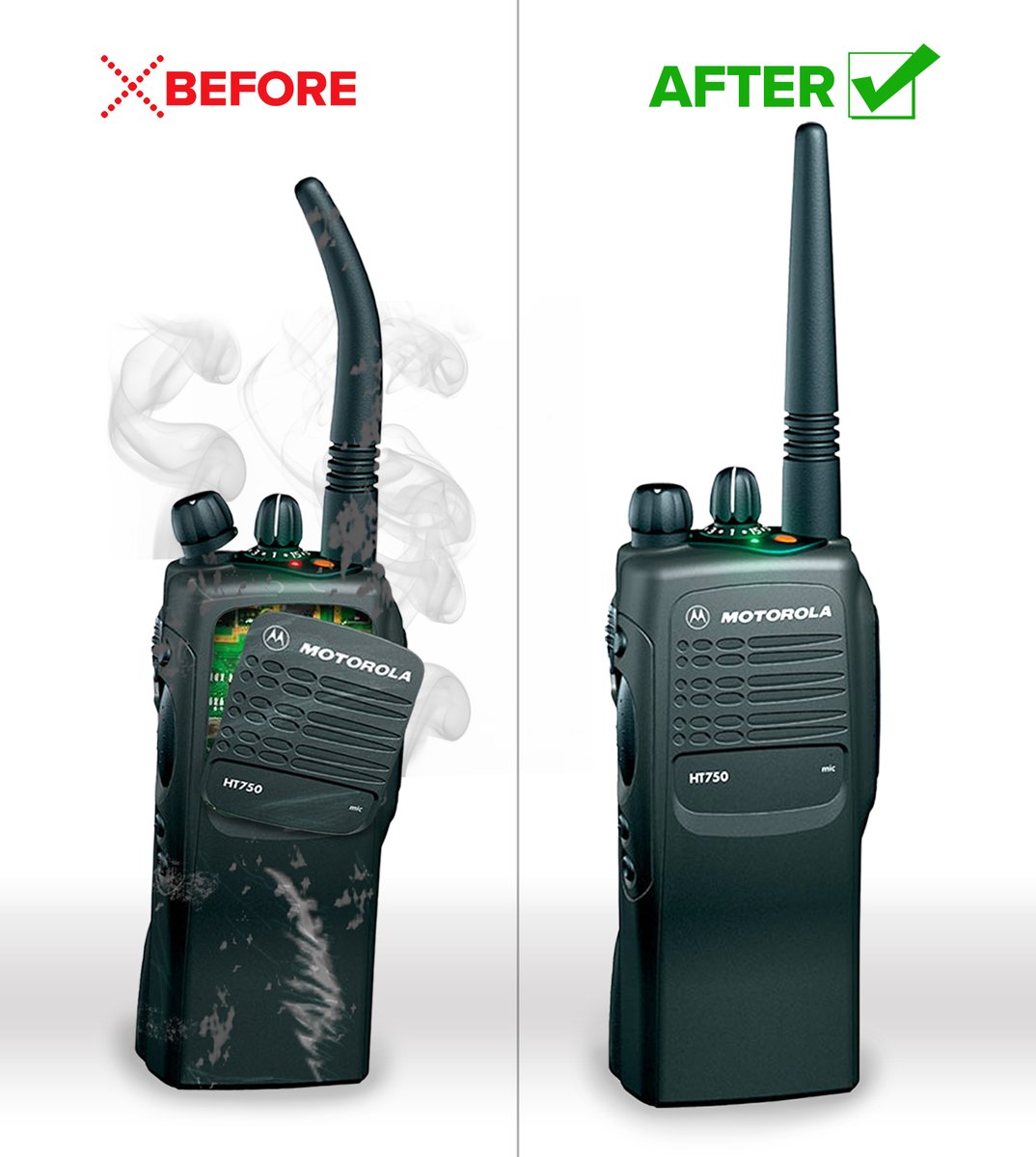 discount2way's tweet photo. Why choose DTWR for your radio repair?

1 - Flat rate &amp; no hidden fees! Only pay for what we fix!
2 - Radios are back to you faster than your local dealer!
3 - Shipping covered both ways!

https://t.co/mBjxgDg6gB https://t.co/48nC8EezC0