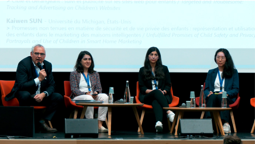 CNIL's tweet photo. Bienvenue au 5e panel : Publicité et collecte de données des mineurs
Modérateur : @beloutrel, membre de l'Autorité de régulation de la communication audiovisuelle et numérique (@Arcom_fr ) https://t.co/trQknBuPi7