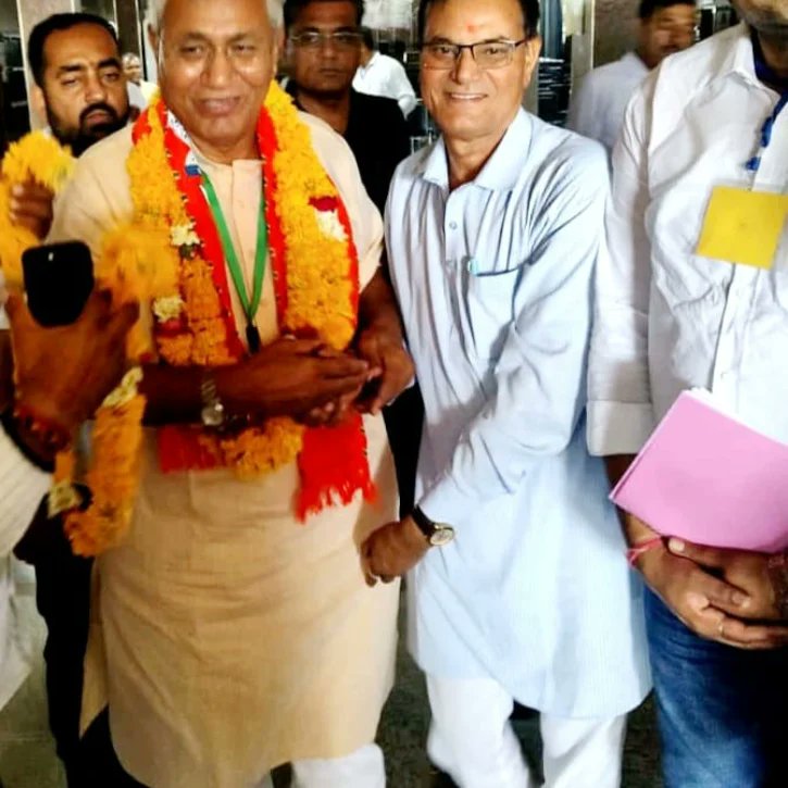 पीपी चौधरी साहब का पाली संसदीय क्षेत्र से लगातार तीसरी बार सांसद बनने पर हार्दिक बधाई💐 एवं उज्जवल भविष्य की कामना करता हूं🙏🏻।।
<a href="/ppchaudharybjp/">PP Chaudhary</a>