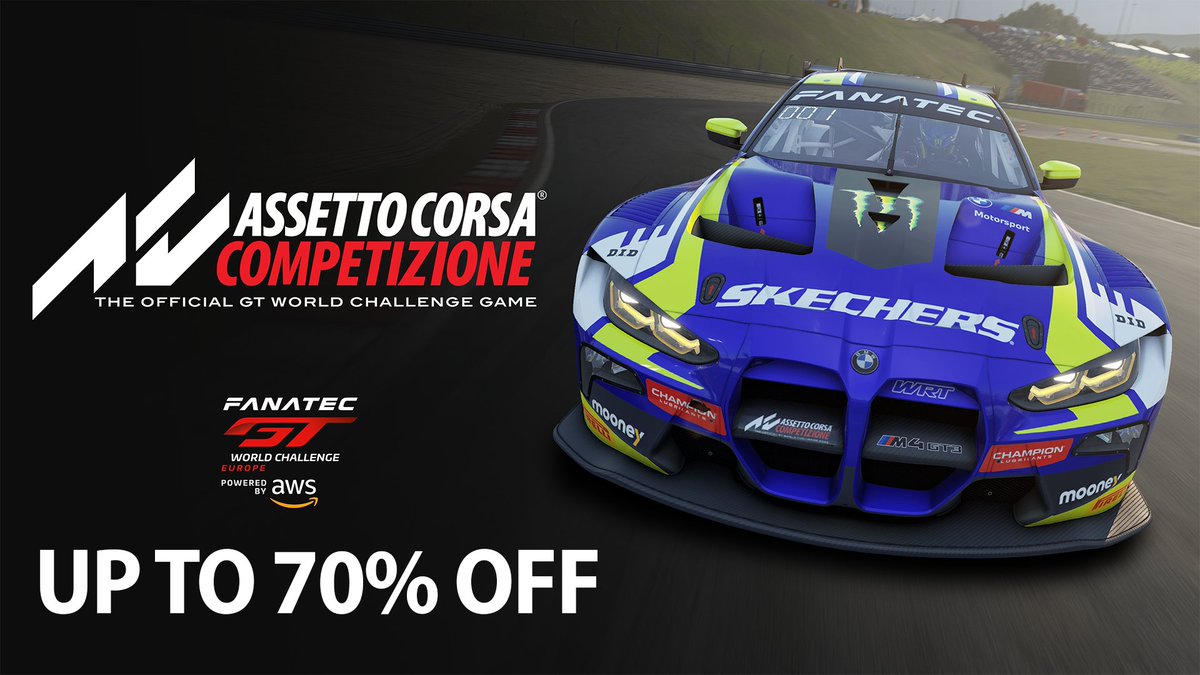 🏎️ <a href="/Xbox/">Xbox</a> Racers!

We have a HUGE sale on Assetto Corsa Competizione and its DLC!

🏷️70% off Base Game
🏷️ Up to 50% off on DLC!

Head to the store and complete your collection!

🔗 505.games/XBXACCBDLC24