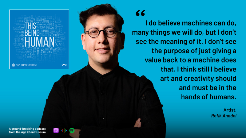 Aga Khan Museum (@agakhanmuseum) on Twitter photo This week, Turkish-American new media artist and designer Refik Anadol (<a href="/refikanadol/">Refik Anadol</a>) joins host <a href="/ArMalik/">Abdul-Rehman Malik</a> on the podcast. 🎙️ This week, Turkish-American new media artist and designer Refik Anadol (<a href="/refikanadol/">Refik Anadol</a>) joins host <a href="/ArMalik/">Abdul-Rehman Malik</a> on the podcast. 🎙️