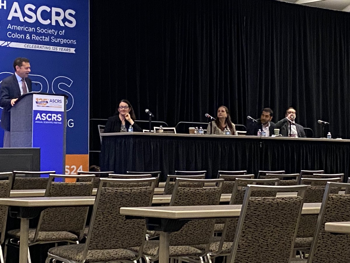 <a href="/IrenaRupp/">IrenaRupp</a> presenting at #ASCRS24 on quality, cost, and value in healthcare. Great panel on challenging topics! <a href="/UIowa_Surgery/">University of Iowa Surgery</a>