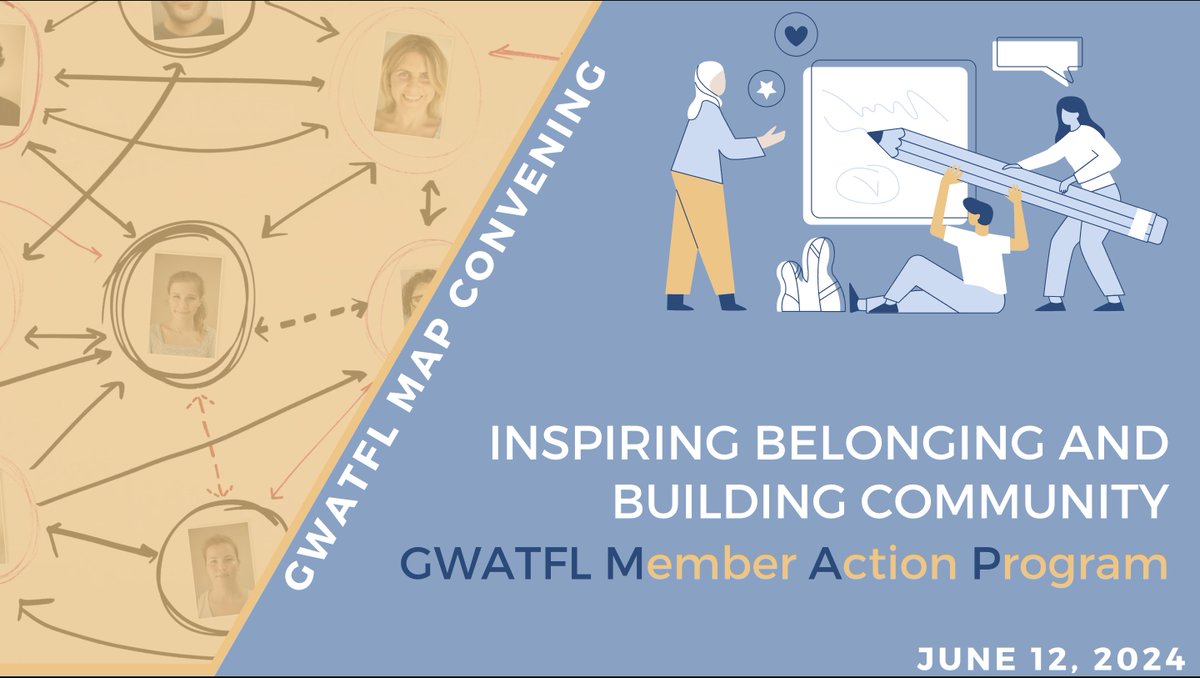 Want to learn how to join our <a href="/GWATFL/">GWATFL</a> team? Are you interested in becoming part of the GWATFL leadership? 
Join <a href="/VickyMasson21/">Vicky Masson</a>, MAPs leader, and <a href="/ProfMonticelli/">Chiara Monticelli</a>, <a href="/GWATFL/">GWATFL</a> President, on June 12th at 6pm EST. Register to get the link to join the meeting at: docs.google.com/forms/d/e/1FAI…