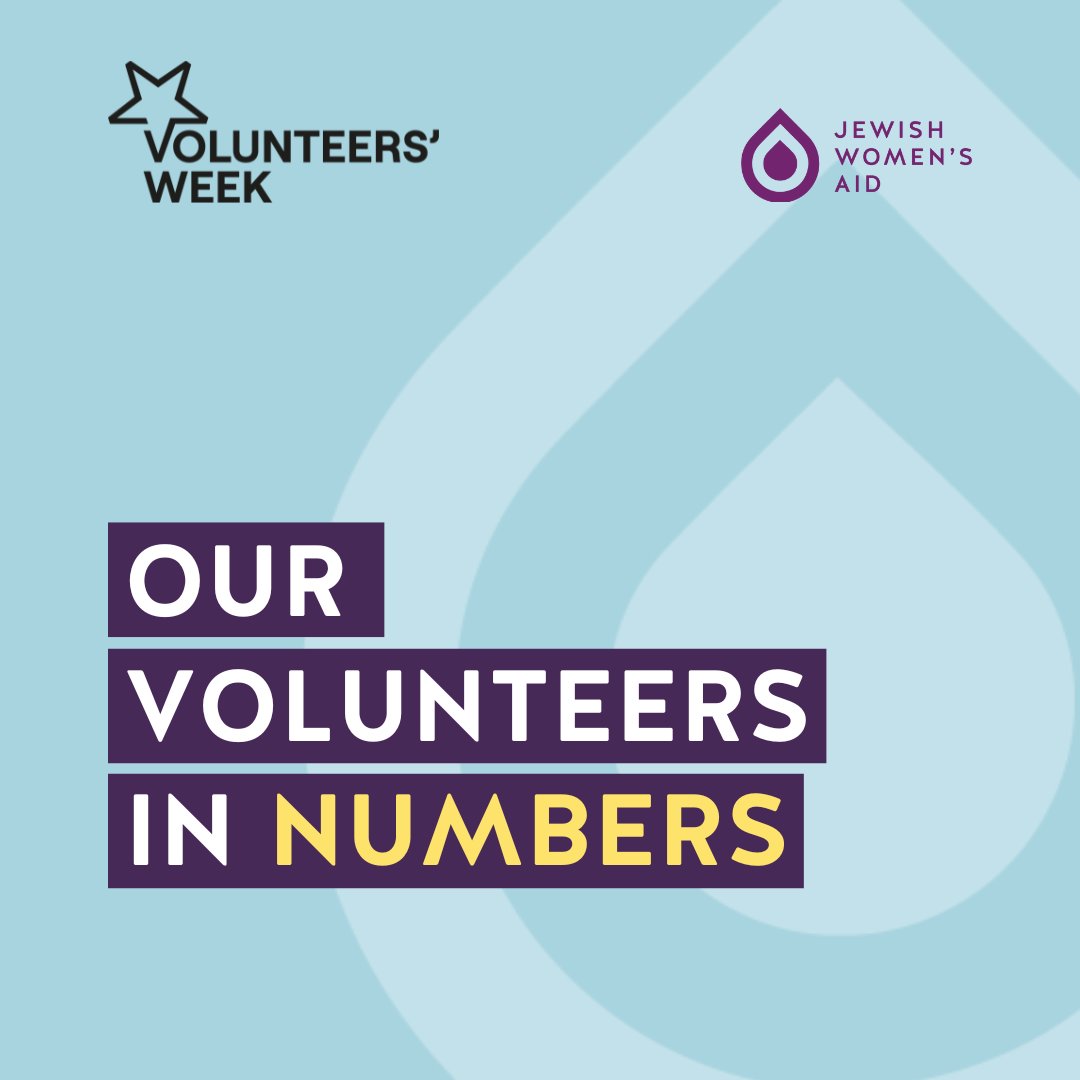 JewishWomensAid's tweet image. This #volunteersweek we're celebrating our volunteers! 🥳🎇

Swipe through to see how many support us in a range of ways. 📲

From schools to board members, helpliners to counsellors and more, we are grateful for the time and dedication of every single one of our volunteers.