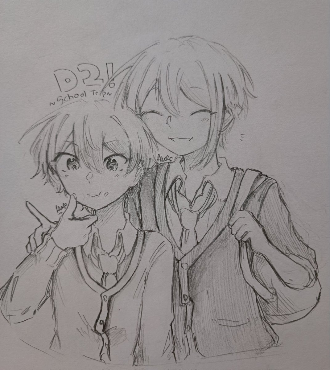 mimijes_88's tweet photo. Day 2, school trip
"Let's go over there next, tsukasa-kun!"
(IM SO SORRY THAT IM LATE FOR OSME DAYS๐ญ๐ญ)
#ruikasaweek24 #ritk #Prsk_FA https://t.co/MfAUrUmKmp