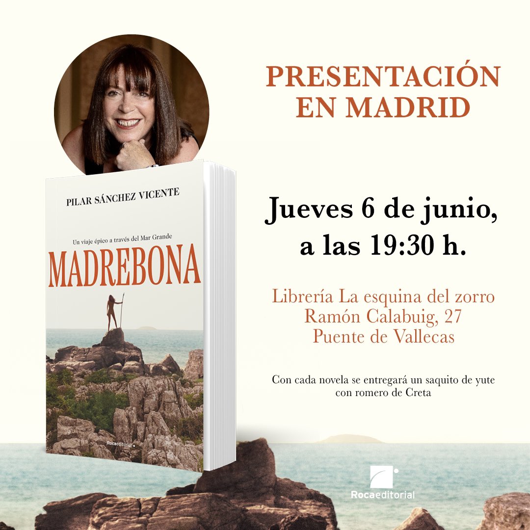 #Madrebona Jueves 6 de junio a las 19,30 #Madrid @esquinadelzorro @Agmartinccoo @AteneoVallekas @penguinlibros @RocaEditorial