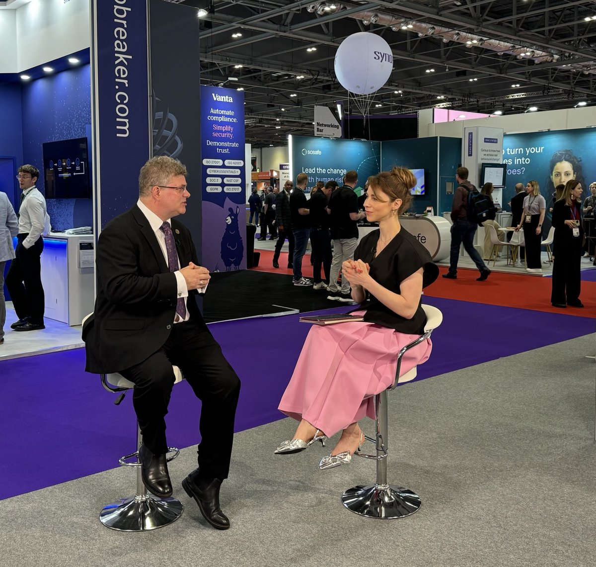 Tune in for a discussion featuring our CyberEdBoard executive member Ian Thornton-Trump CD, CISO, CYJAX, and our editor <a href="/annamadeline/">Anna Delaney</a> at <a href="/Infosecurity/">Infosecurity Europe</a> Europe! 🌟

#ISMGStudio #Infosec2024 #ISMGatInfosec24