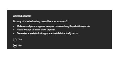 apra_art's tweet photo. Hey YouTube What option should i choose in the altered content option for this video?

@TeamYouTube @YouTubeCreators @YouTube 

https://t.co/YUVGsKH9gQ https://t.co/gJunyKUsUz