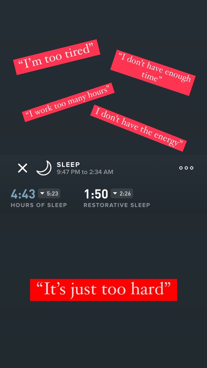 StatenJr52's tweet image. The number on the left is my time spent sleeping last night and the light number right next to it is my 30 day average. 

#findthetime #makeithappen #livingwithintention #growth #progress #mindset #wantchangemakechange #helpothers