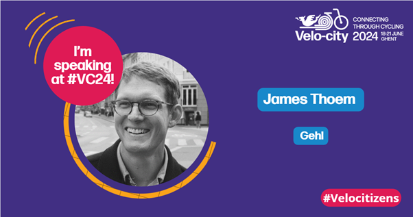 Coming up @VeloCitySeries 12:00 - 13:00 PIERKE (Freewheel stage) "Developing Bicycle Friendly Buildings" with James Thoem, Gehl <a href="/citiesforpeople/">Gehl</a>
#VC24 #Velocitizens