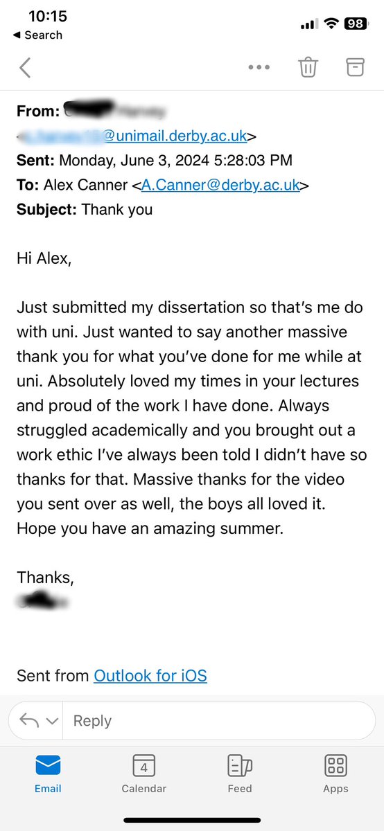Alex Canner π€π§ (@alexgetsaround) on Twitter photo These kind of emails fill me with absolute joyβ€οΈπ. <a href="/DerbyUni/">University of Derby</a> #journalism These kind of emails fill me with absolute joyβ€οΈπ. <a href="/DerbyUni/">University of Derby</a> #journalism