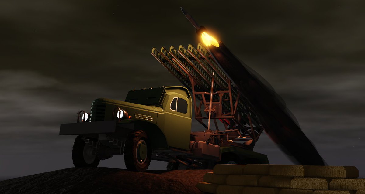 brenan1111's tweet photo. BM-13-16 ZIS-151 "Katyusha"
#Roblox #RobloxDev #RobloxBuilds https://t.co/IrU9mnaVeE