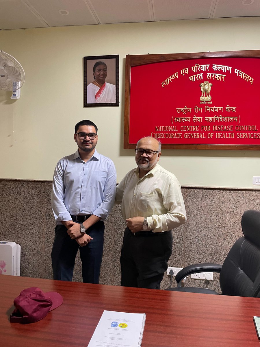 mayurmishra01's tweet image. Just wrapped up my amazing 2-month biostatistics internship at the @IDSP_MSVC Division of @NCDCMoHFW, New Delhi! 
Huge thanks to Dr. Shubhangi Kulsange for her guidance.
#Biostatistics #PublicHealth 
@MoHFW_INDIA