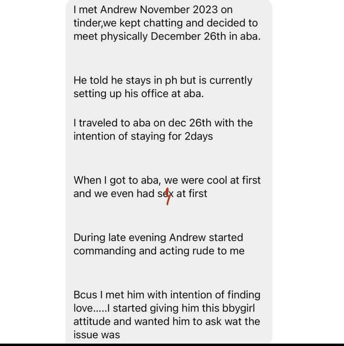 JasperZiggle's tweet photo. A victim of the alerged Naija ser!al k!//3r that took the life of a Ghana lady and her Nigerian friend they visited as they met him on Facebook speak..
Guys you should begin to check on your friends who like quick money oo

Ghanaian lady, Abigail Andoh on last slide.( in the thread ) 😢💔
👇👇