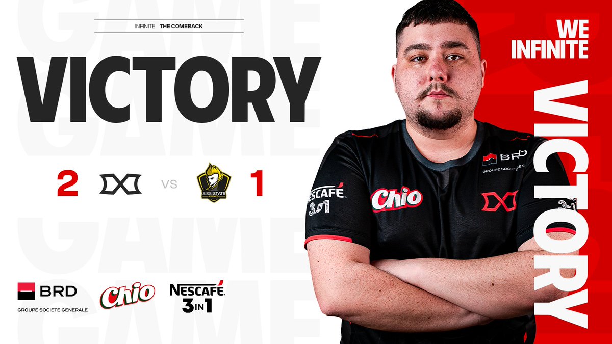 infiniteggro's tweet photo. Difficult game last night against @SissiStatePunks , but managed to secure the victory in the end.
We are one game away from reaching our goal of qualifying for ESEA Advanced.
#WeINFINITE #WeADVANCED https://t.co/PchLwecX8Z