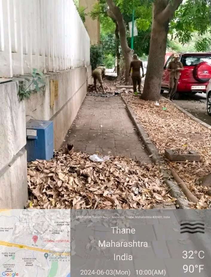 Meha clean up drive held at Majiwada Lodha Paradise, Luxaria, Athena, Casa Viva etc area,
Huge heaps of unattended garbage, etc was collected and entire Majiwada area was cleaned, after our efforts. #thane 
(1/4)