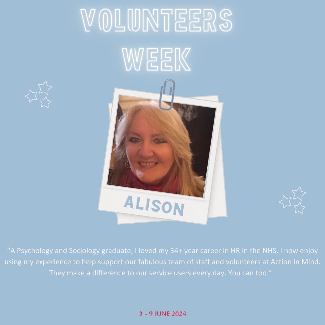 ActioninMind's tweet photo. 🌟Volunteer Spotlight 🌟
Meet Alison, a dedicated member of our board at AiM, with invaluable expertise in HR. A huge thank you to Alison for everything that she does. We appreciate your endless dedication to supporting us, &amp; your input is truly indispensable. Thank you Alison!💚 https://t.co/NnN3pUchRp