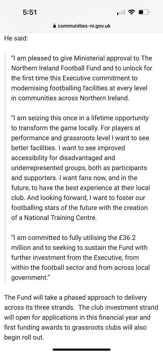 JeromeQuinn's tweet image. So no problem at all in giving 36 MILLION of more government money to local soccer.. 

Without even a line of questioning in the media or on the biggest shit-stirring Show in the country.. 

But Casement Park.. God no, even though the GAA for decades has funded itself. #Equality
