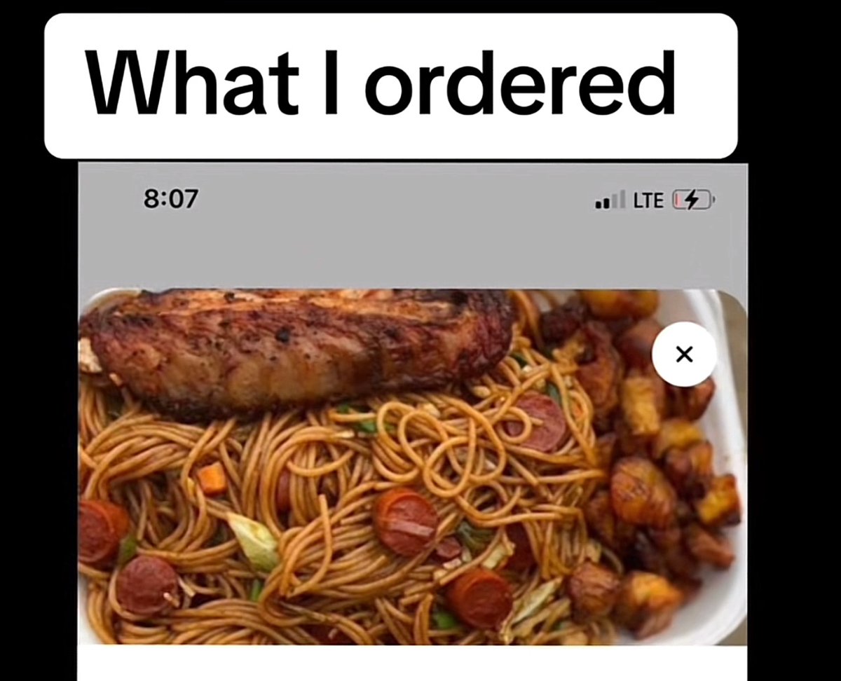 yabaleftonline's tweet photo. What they ordered vs. what they got. https://t.co/Oov6ketAju