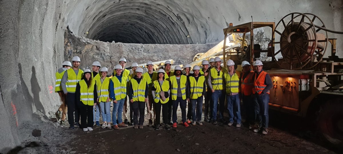 Some photos of our Master excursion to the Canary Islands to see various NATM tunnels in, mainly, basalt