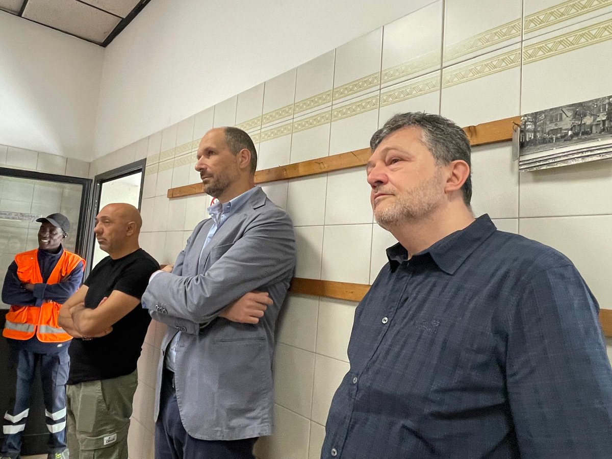 FitERCisl's tweet photo. Inaugurato oggi il nuovo punto informativo #FITCISL e @cislareametrobo  presso IMC Bologna Lazzaretto. Un valido supporto per tutti i lavoratori del #gruppofs e appalti ferroviari. https://t.co/IEO7cS8kG9