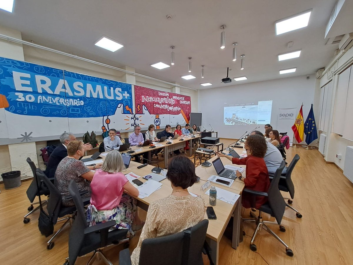 sepiegob's tweet photo. Visita a la Agencia Nacional SEPIE de Erasmus+ IT Landscape. https://t.co/G6qDiiW6rH
