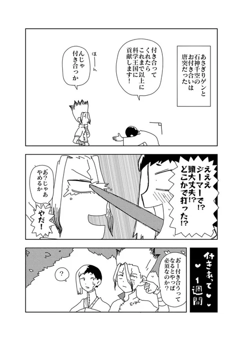 6/30 東京千ゲオンリー
新刊1冊目
「このあとめちゃくちゃ!!!」
A5/500円(予定)/44頁/r18

干空と付き合ったばっかのゲnが干空で抜きまくってる本

通販始まってるです
https://t.co/73rytTUHyE

↓サンプル下に続くよー 