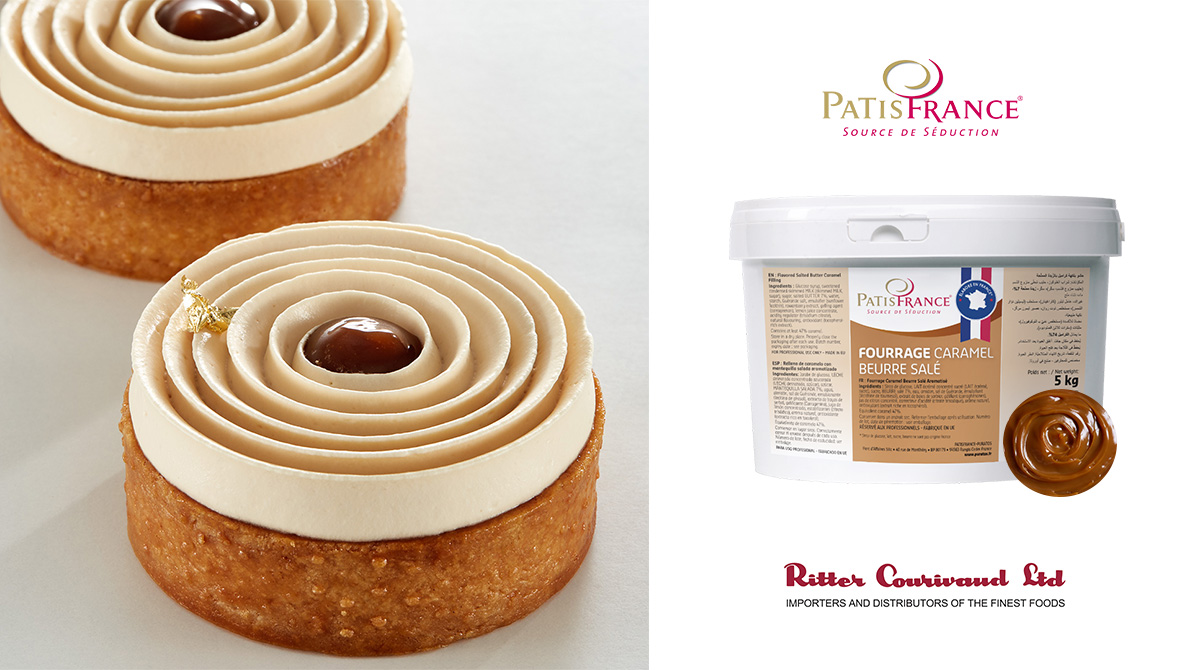 NEW! #PatisFrance Salted Butter Caramel Filling (5kg) is a ready-to-use, 100% gourmet product, made in Brittany. Perfect for many applications, with a taste and texture comparable to a handcrafted caramel.
Contact your #RitterCourivaud account manager for more details.