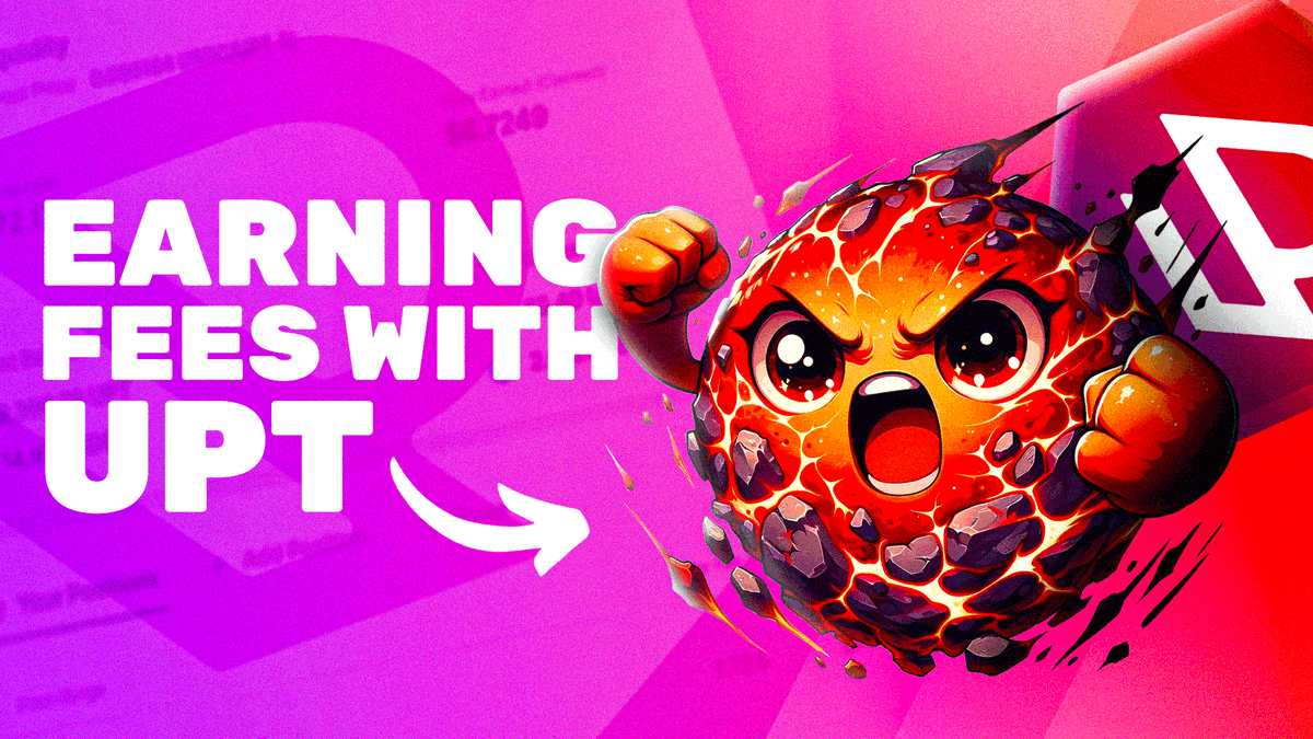 Earn Trading Fees With Meteora Liquidity Pools!

This tutorial guides you on how to use Meteora´s Liquidity Pools to earn trading fees on your $UPT tokens. 

Watch it now: 
youtube.com/watch?v=dkGf89…