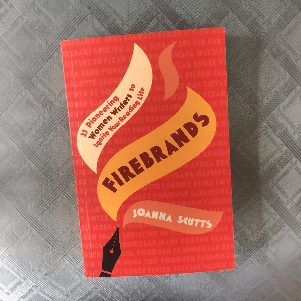 LucyScholes's tweet image. Another September title, this time from @Duckbooks, is ‘Firebrands’ by the always brilliant Joanna Scutts, biographical essays about 25 pioneering women writers