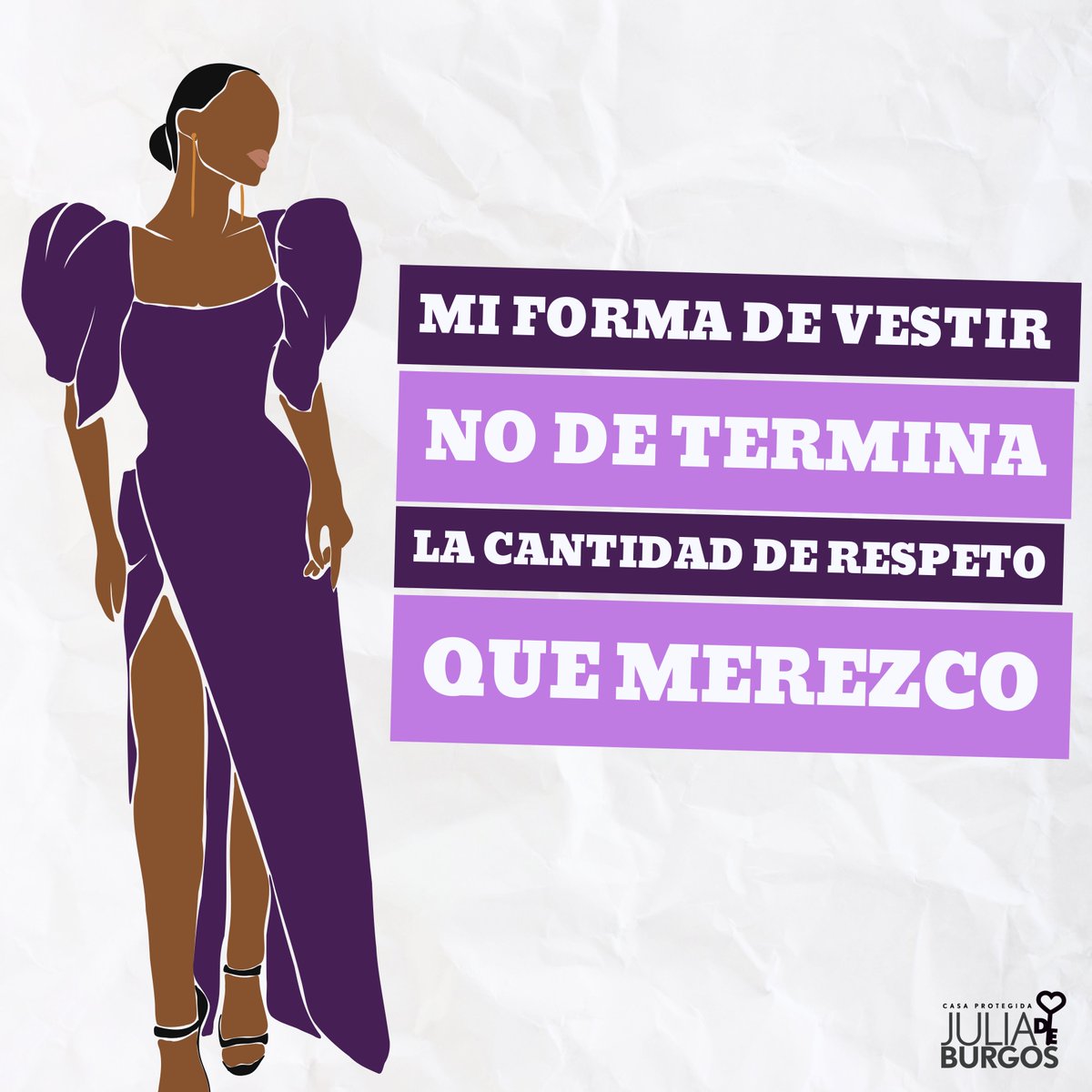 #MiCuerpoMisNormas 

🚫✨  Desde Casa Julia, defendemos la idea de que el respeto y la dignidad son derechos universales, sin importar cómo nos vistamos. La ropa no define nuestro valor ni nuestra valía.

#Feminismo #Respeto #Igualdad #Empoderamiento #DerechosHumanos #CasaJulia