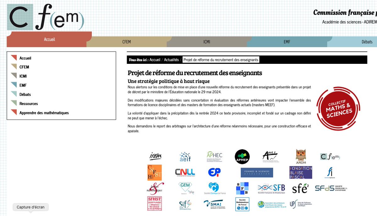 DenisBRoth's tweet image. C&apos;est aussi sur le site de la #CFEM

cfem.asso.fr/actualites/pro…