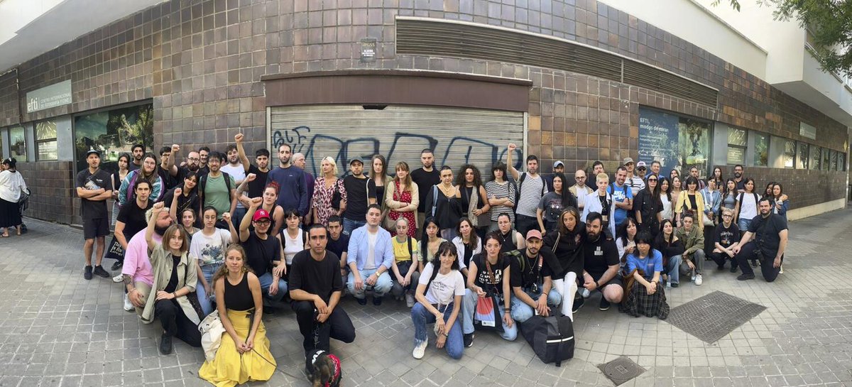 ❌Cierre de EFTI: profesores con cinco nóminas sin cobrar y alumnos que han pagado 30.000 euros por un máster

📷El cierre de la escuela de cine y fotografía EFTI deja en la estacada al equipo docente, que acumula hasta cinco impagos de nómina, y a los alumnos sin titulación de