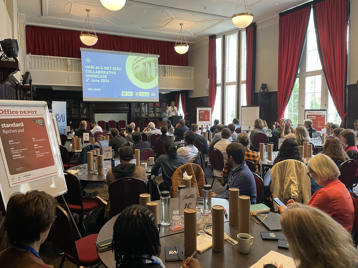 Looking forward to the UKRI AI &amp; Net Zero Collaborative Showcase today! 

Intro by <a href="/gramchurn/">Gopal Ramchurn</a> 

<a href="/responsibleaiuk/">Responsible Ai UK</a> #ResponsibleAIUK