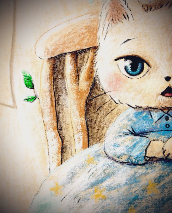 「blue eyes pajamas」 illustration images(Latest)