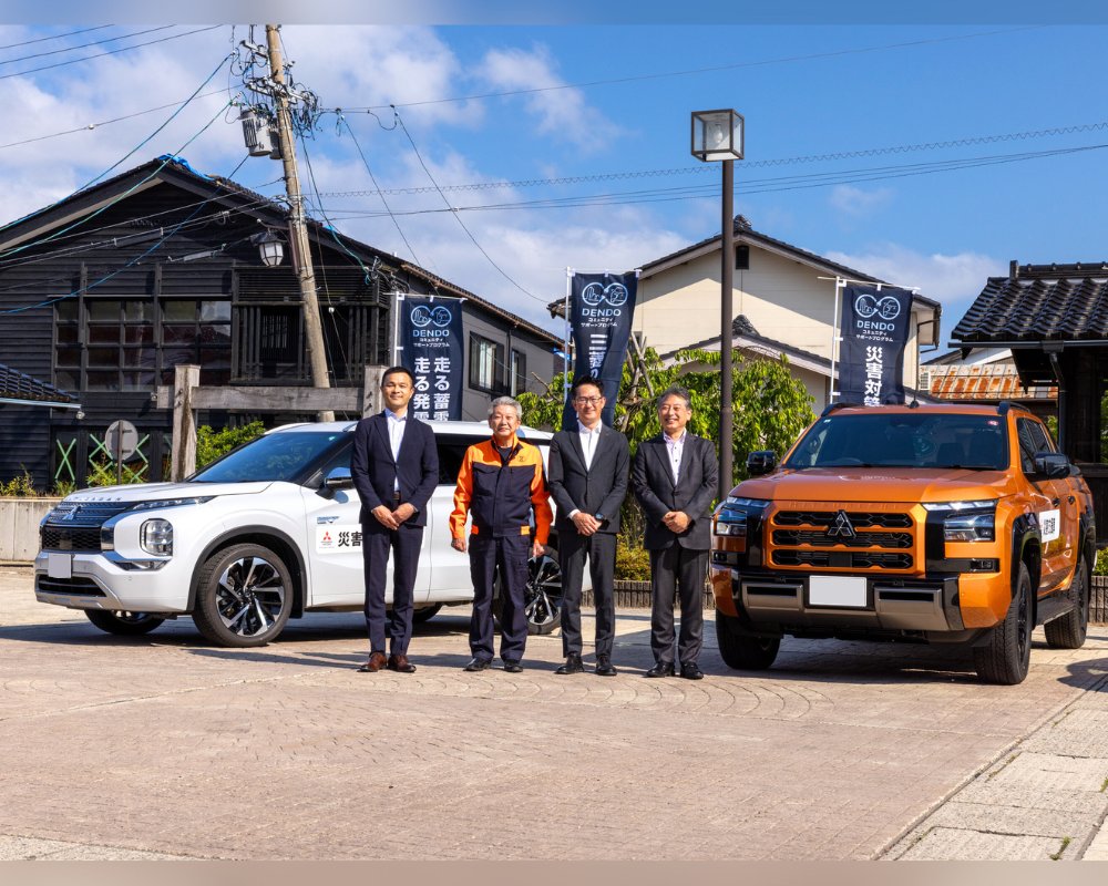 MMCjpn's tweet image. 【お知らせ】
#三菱自動車 は4日、石川県珠洲市に対して石川中央三菱自動車販売株式会社と連携して無償貸与していた『#アウトランダーPHEV』の貸与期間を1年間延長。また、金沢三菱自動車販売株式会社と協力して『#トライトン』『#デリカD5』を追加で無償貸与します。 
mitsubishi-motors.com/jp/newsroom/ne…