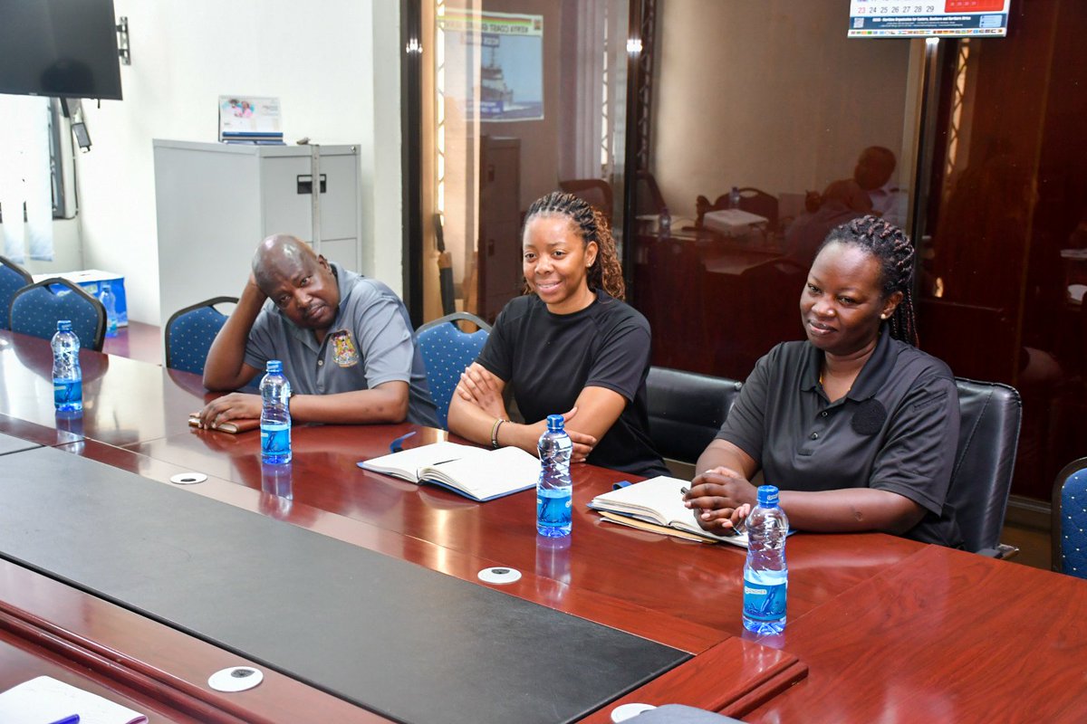 OfficialKCGS's tweet image. #KCGS hosted a delegation from the US Department of Homeland Security (DHS) and US Customs and Border Protection (CBP) on a Courtesy Visit. Fruitful discussions held ranging from;
•Enhancing a shared Maritime Situational Understanding
•Nexus between Maritime Security &amp;amp; Blue