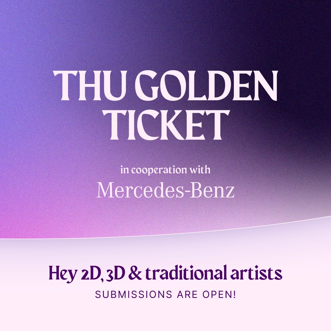 Trojan_Unicorn's tweet image. Look who's back 😏 The THU Golden Ticket is here, this time in cooperation with Mercedes-Benz! Submit an original artwork for the chance to win a full ride to the THU Main Event 2024 ✈️ Get all the details here: bit.ly/goldenticket-24
*
#THUGoldenTicket #THUMainEvent #THU2024