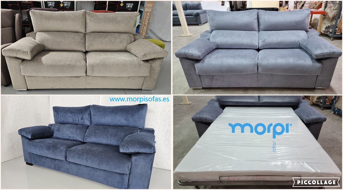 MorpiSofas's tweet image. 🌞JUNIO!!! Mes del Sofá Cama, variedad de sofás cama en💯 LIQUIDACIÓN a precios de coste! colores en Stock 🔥699€🔥  ⏳ reserva el tuyo 👉 WhatsApp: 671624472 o morpisofas.es
#morpisofas #sofascama #sofascamaliquidacion #camas
