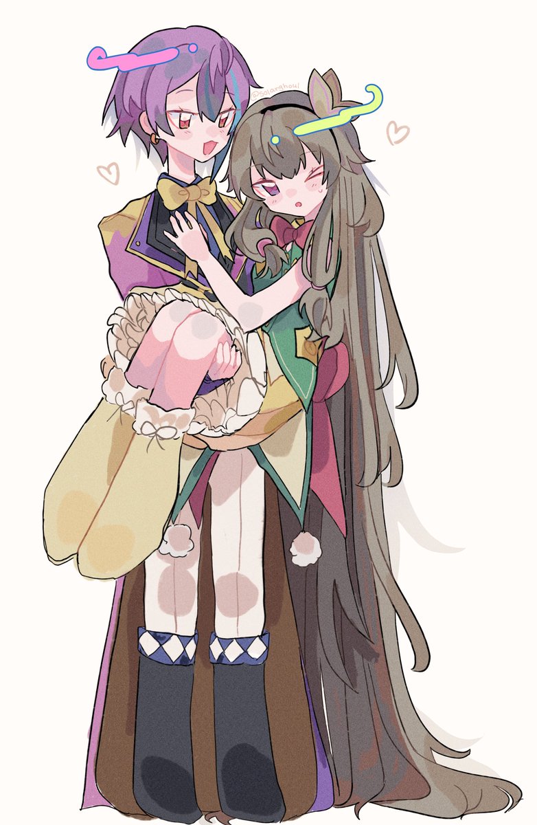 solarghoull's tweet photo. rui picks her up randomly real #ruinene #nenerui #Prsk_FA https://t.co/QYD4FtFpWo
