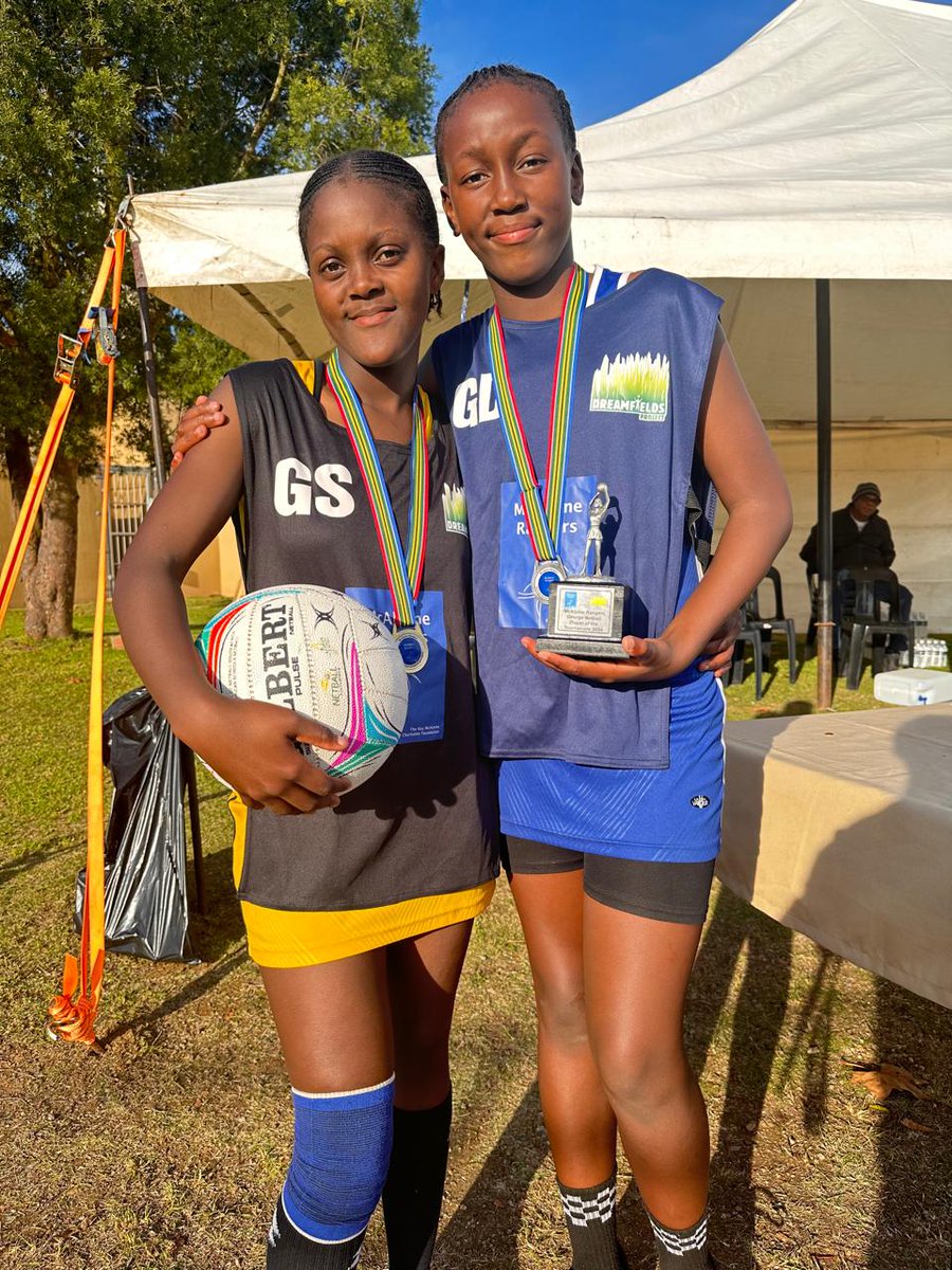 JohnPerlman's tweet image. @DreamfieldsP has a lot to celebrate right now. Last Friday the u-13 netball team from Umbonambi Primary was crowned KZN champions. They will go to the national finals in July where they finished third  last year as under-12 players – after working with us for just one year.