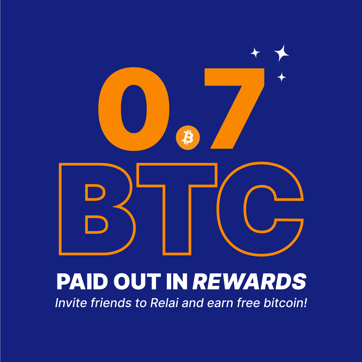 💸 IT'S PAYDAY! 💸

We just paid out referral rewards🚀

A total of 0.7 BTC was paid out to you guys.

To celebrate, we are giving away 50 CHF in #bitcoin to a random Relaier 👇

To win:

🔁Like and repost
🔢Comment your invite code 

Good luck!