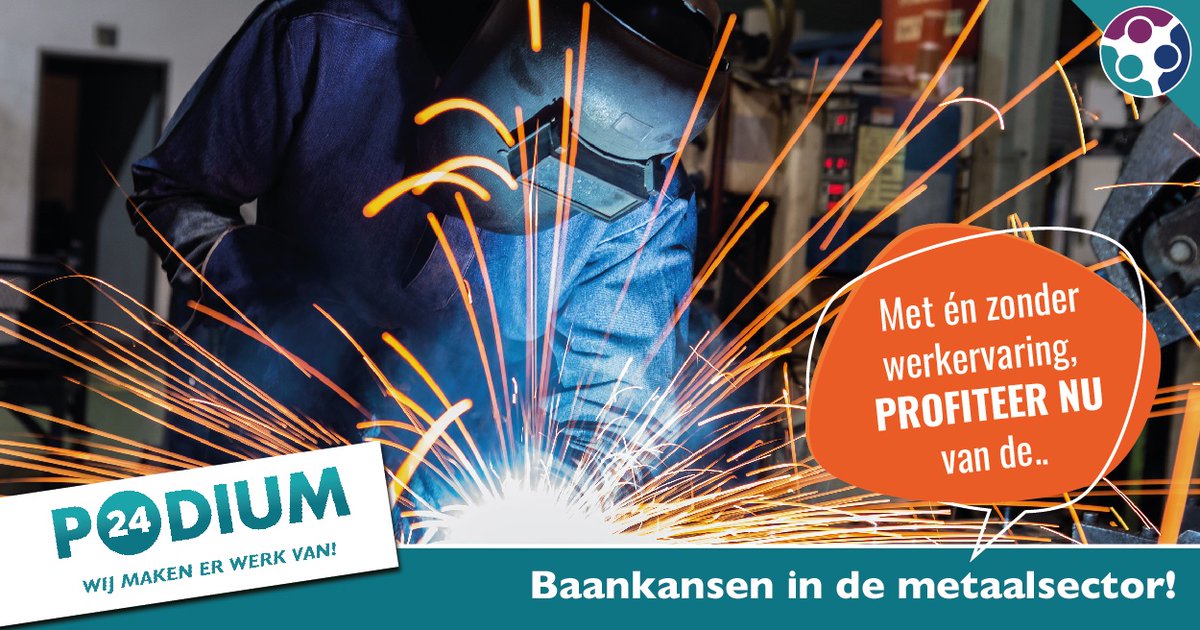 ZOU JIJ GRAAG IN DE METAALSECTOR AAN DE SLAG WILLEN?! Laat het ons weten! Ook wanneer je nog geen werkervaring hebt, kijken we graag samen met jou naar de mogelijkheden. Bel of mail Nicky Cremers (06-29226762 / nicky.cremers@podium24.nl), dan maken we er samen werk van 💪