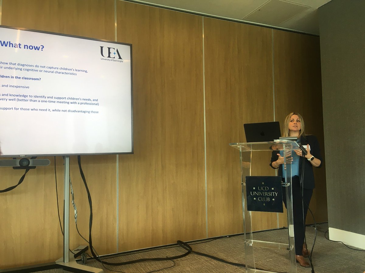 <a href="/flavinska72/">Dr Flavia Santos</a> <a href="/DrMDownes/">Dr Michelle Downes</a> <a href="/UCDPsychology/">UCD Psychology</a> <a href="/island_all_neur/">All-Island Educational Neuroscience</a> <a href="/ucdneuropsych/">UCD Neuropsychology Lab</a> <a href="/UCD_ABCneuro/">Affective Behavioural and Cognitive Neuroscience</a> @JoeBathelt <a href="/lisa_keenan1/">Lisa Keenan</a> <a href="/JoniHolmes80/">Prof Joni Holmes</a> <a href="/ProfVicSimms/">Victoria Simms</a> <a href="/eadaoinslattery/">Éadaoin Slattery</a> <a href="/TFosker/">Dr Tim Fosker</a> <a href="/tom_dela/">Tom Delahunty</a> <a href="/IBROorg/">IBRO - International Brain Research Organization</a> <a href="/network_alba/">ALBA Network</a> <a href="/FENSorg/">FENS</a> <a href="/UCDBabylab/">UCD Babylab</a> <a href="/QUBelfast/">Queen's University Belfast 🎓</a> <a href="/QUBPsych/">QUB - School of Psychology</a> “All-Island Educational Neuroscience”
Research Day!☘️

Amazing talk by Prof Joni Holmes on "Challenges of the diagnostic framework for identifying and supporting children's classroom needs"