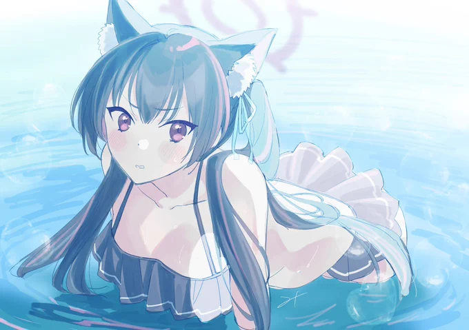 水着セリカ #ブルアカ 